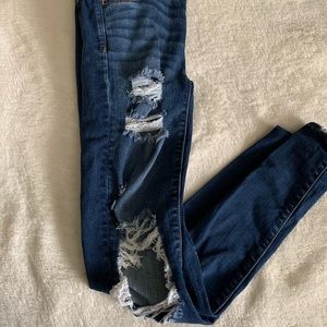 American Eagle ripped jeans